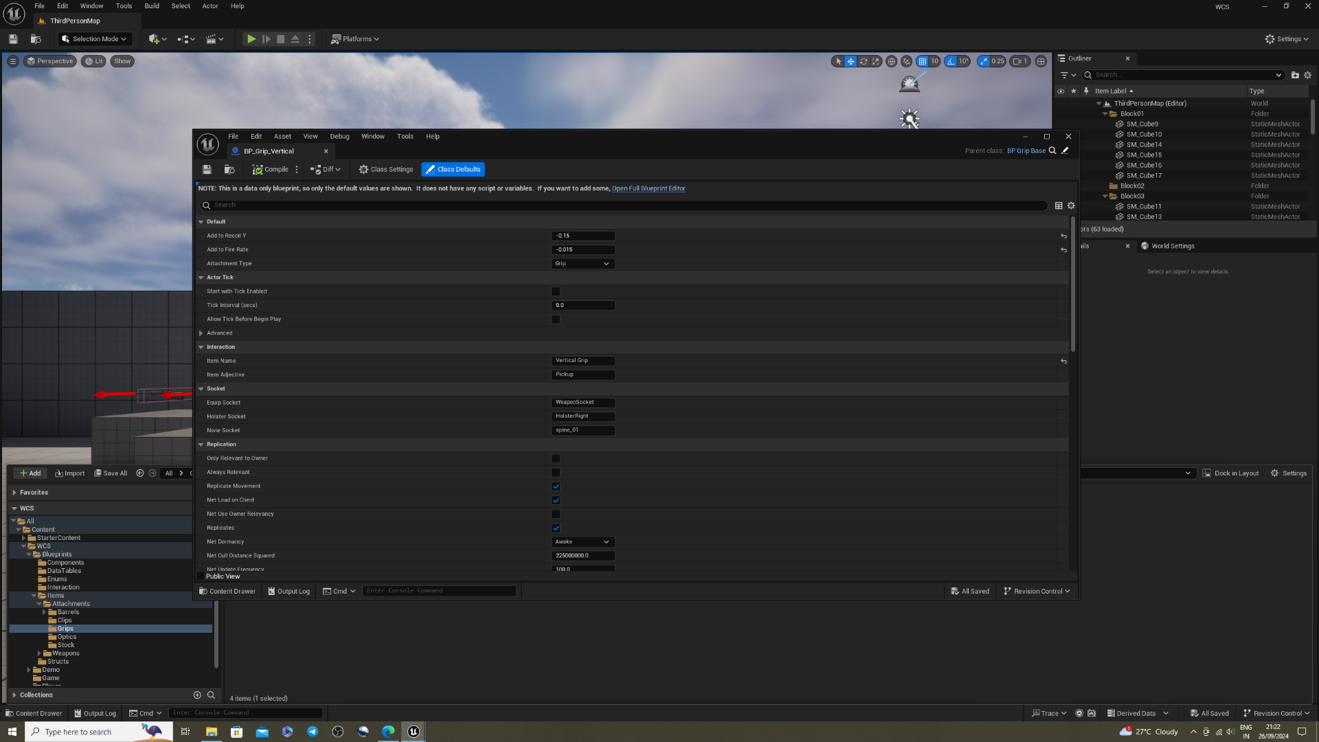 Weapon Customisation System - Screenshot